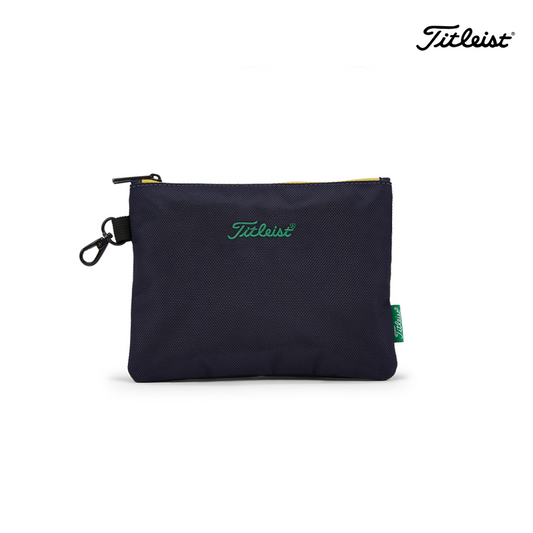POUCH BAG TITLEIST ZIPPERED SHAMROCK TA23ZPSH-43 NAVY/GREEN