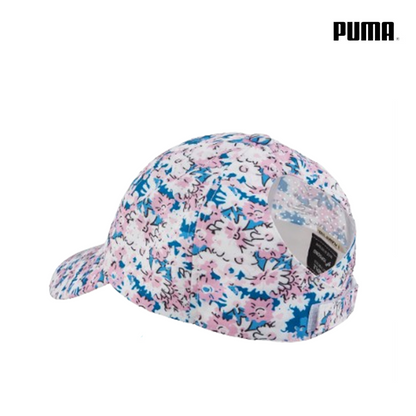 PUMA CAP 02542801 W SBLOOM PONYTAIL CAP WH