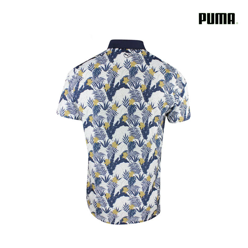 PUMA POLO MAN 62805503 MATTR TROPIC POLO WH