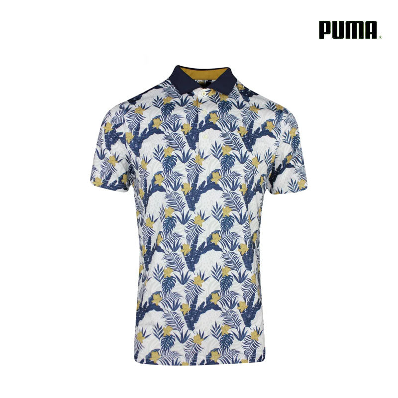 PUMA POLO MAN 62805503 MATTR TROPIC POLO WH