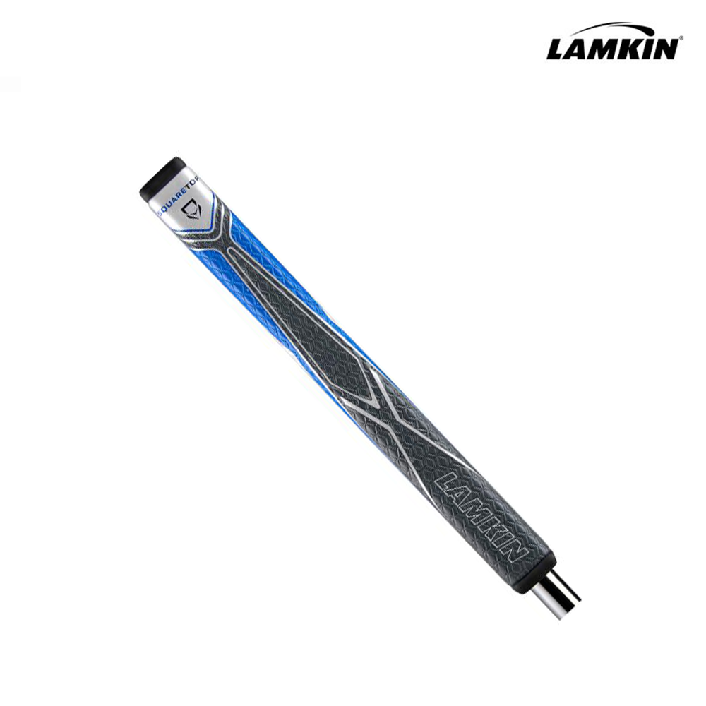 PUTTER GRIP LAMKIN SINK FIT SQUARE TOP BLUE/SILVER