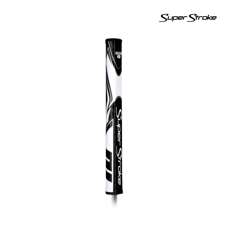 PUTTER GRIP SUPERSTROKE ZENERGY FLATSO 2.0 BK/WT