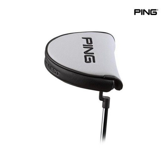 PUTTER HEAD COVER PING CORE MALLET 201 WHITE/BLACK