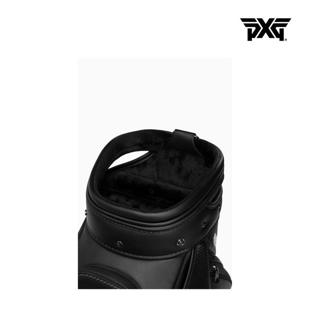 PXG CADDIE BAG TOUR 02 BLK/WHT