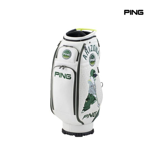 Ping Caddie Bag Cb-N2502 Mr.Ping Street Casual White/Green