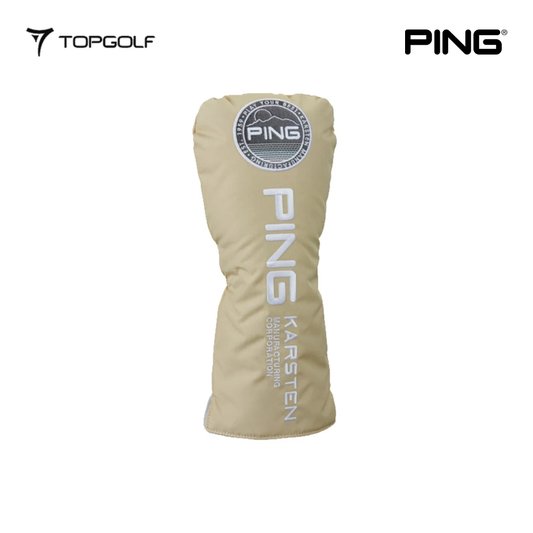 PING HEAD COVER DRIVER HC-U2501 ARIZONA CASUAL L.BEIGE