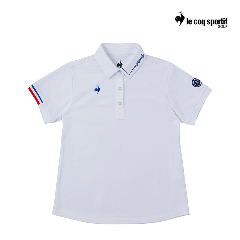 POLO SHIRT LE COQ QGWXJA00 WOMAN SILHOUETTE SHORT-SLEEVED SHIRT WH00