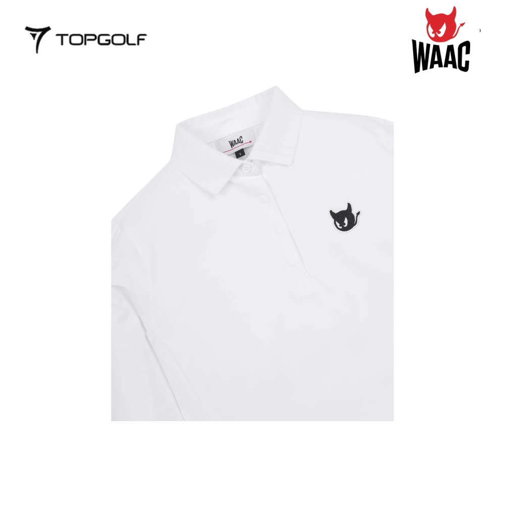 WAAC POLO W LONG SLEEVE WWTBS25104-WHX 25SS