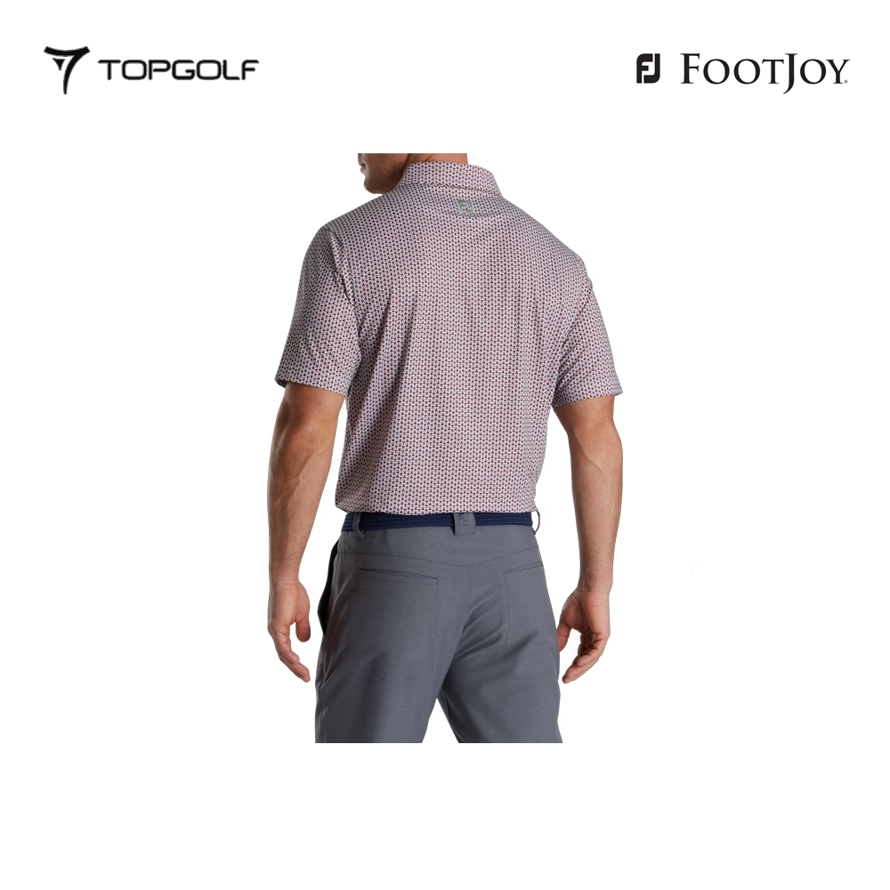 FOOTJOY POLO 32596 FS LOOP PRT LSL GREY