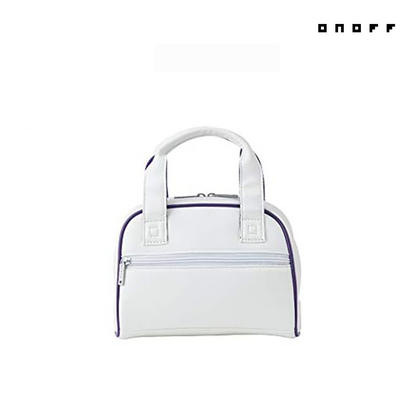 ROUND BAG ONOFF OA7921-01 WHITE/PURPLE