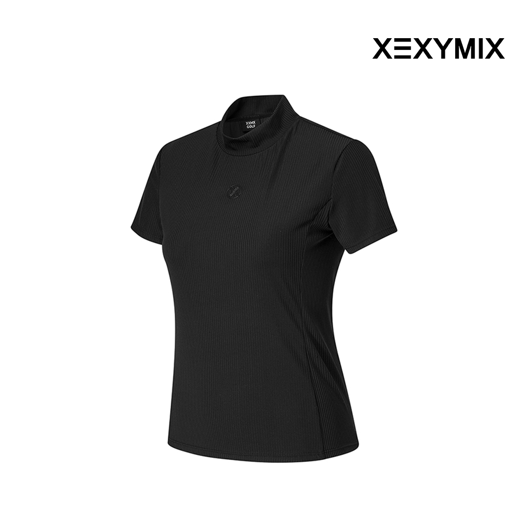 【XEXYMIX GOLF】Ruffle Mock Neck Base Layer ■WOMAN 