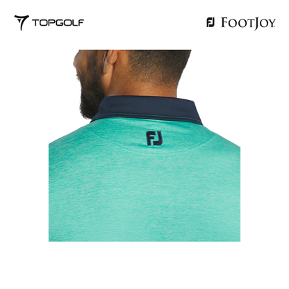 FOOTJOY POLO M 31389 EF HEATHER LISLE EMERALD