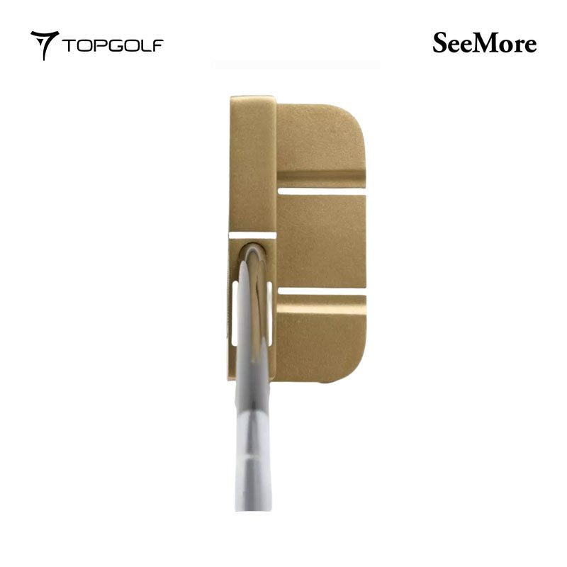 SEEMORE PUTTER BRONZE MODEL M STRAIGHT P2570S #34