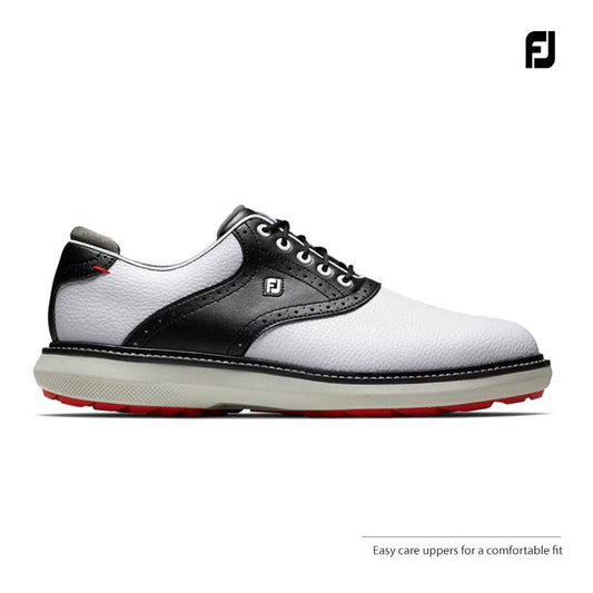 SHOES FOOTJOY DS FJ TRADITIONS 57924XW WHT/BLK/GRY