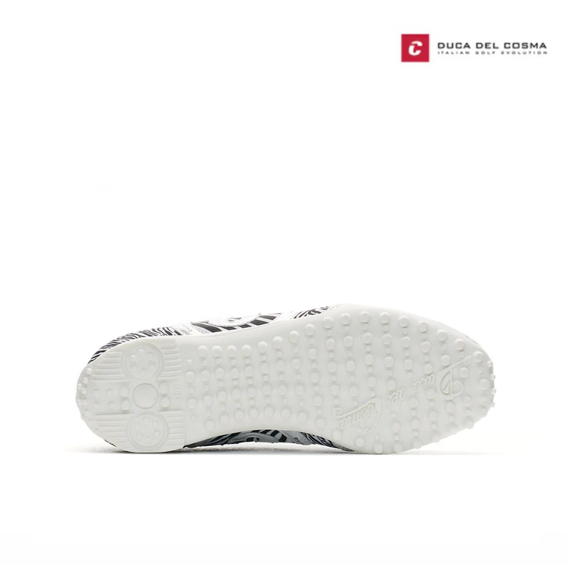 SHOES DUCA DEL COSMA KUBANA SILVER/ZEBRA 110101-61