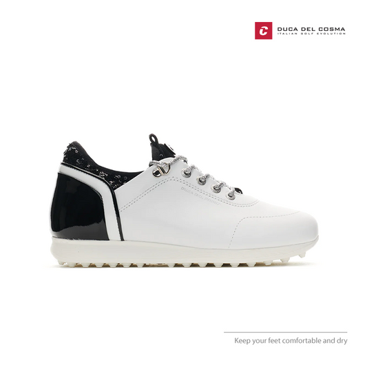 SHOES DUCA DEL COSMA POSE WHITE/BLACK 111201-00