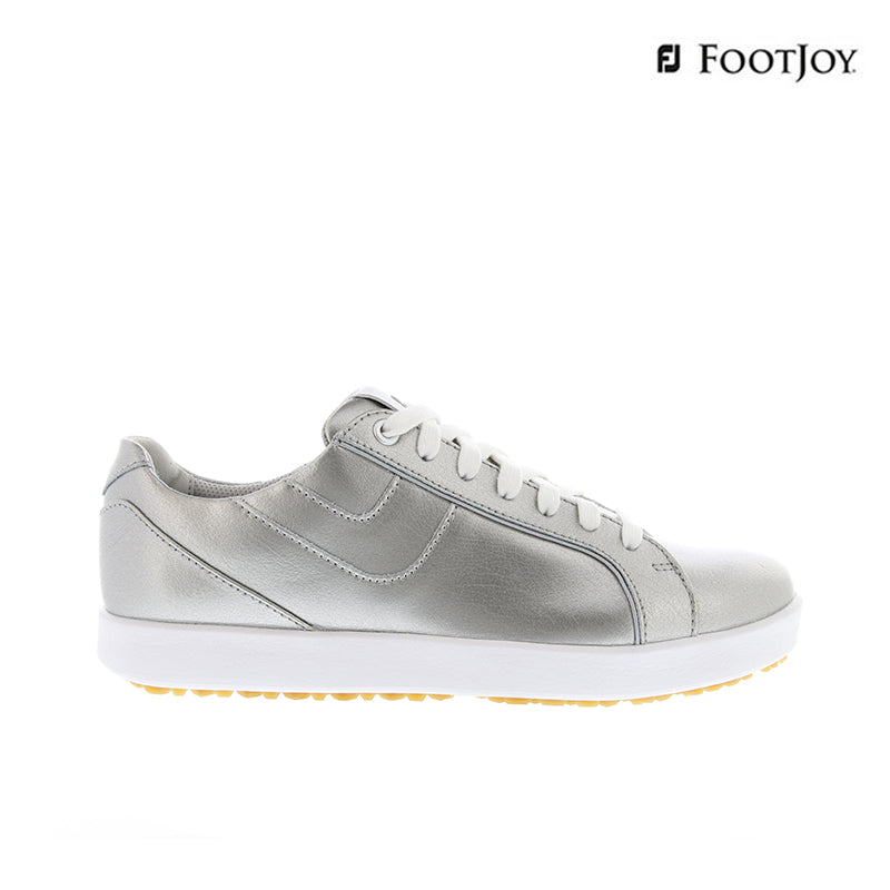 SHOES FOOTJOY 98184 W050 DF FJ LINKS WM SIL/SIL/WHT