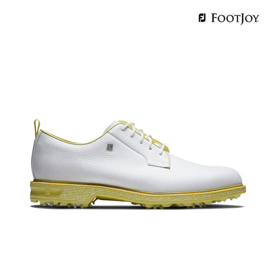 SHOES FOOTJOY DJ PREM PASTELS 54391XW WHT/WHT/YLW