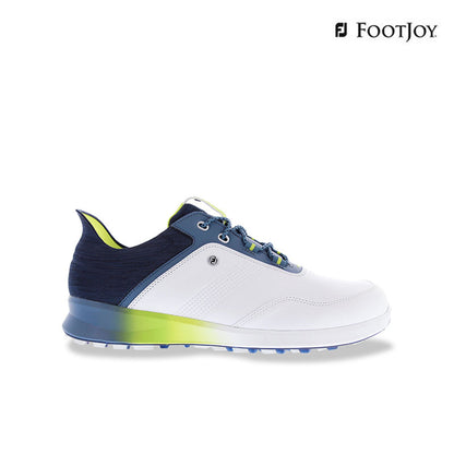 SHOES FOOTJOY DS FJ STRATOS SPKL 50080XW WHT/NVY/GRN