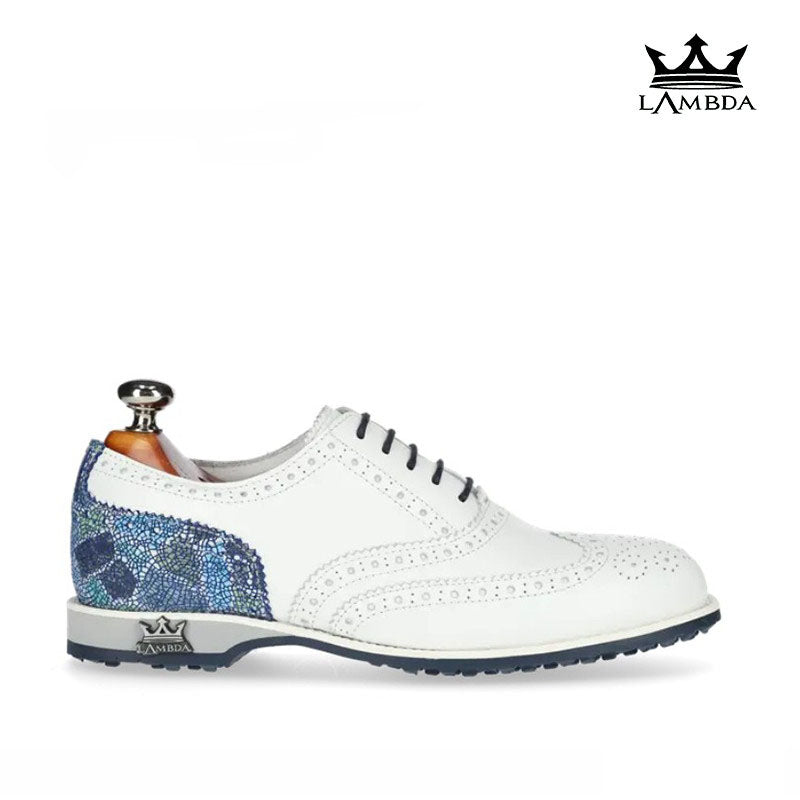 SHOES LAMBDA ASTI MOSAIC BLUE AST-W-6032-WH-BLUE