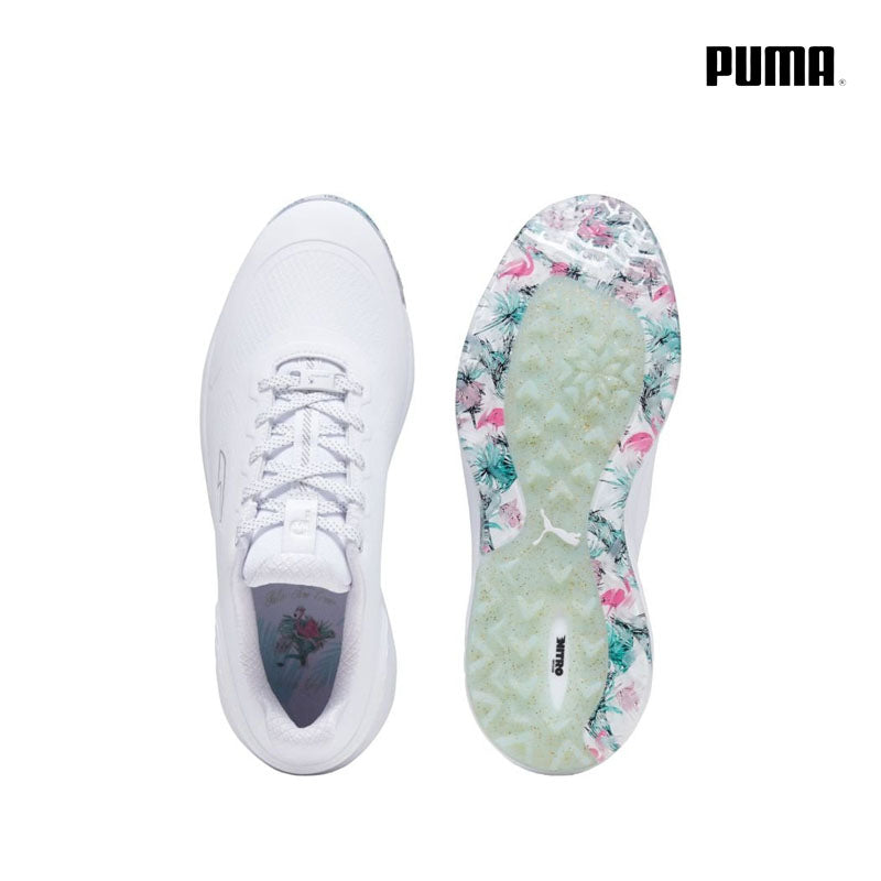 SHOES PUMA X PTC MAN ALPHACAT NIT 37934001 WHT-AQUA GRN-SHCKG PNK