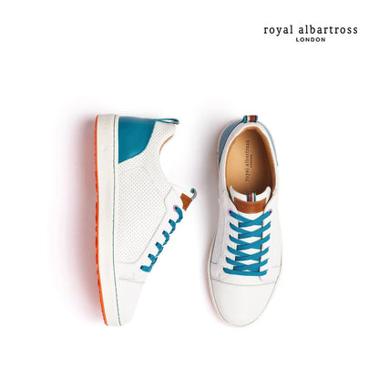 SHOES ROYAL ALBARTROSS FSSPLAMWT AMALFI WHITE/TEAL