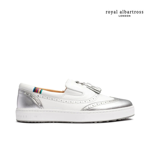 SHOES ROYAL ALBARTROSS SS23FGRA114 GRACE WHITE/SILVER