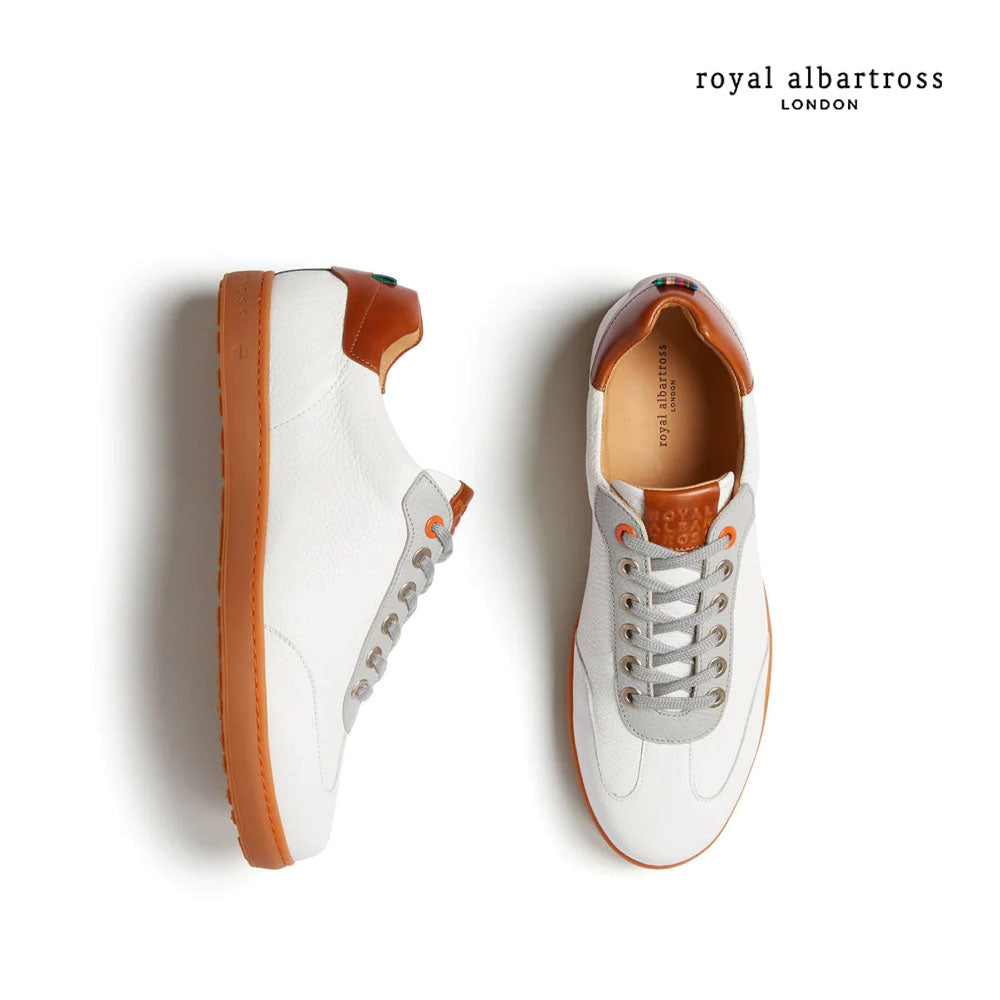 SHOES ROYAL ALBARTROSS SS23MSMI121 SMITH WHT/MOCHA