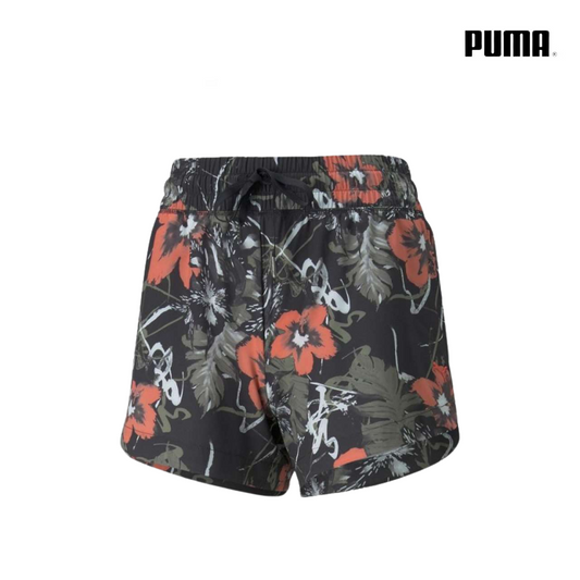 SHORT PUMA 53386201 W NASSAU BLACK HOT CORAL