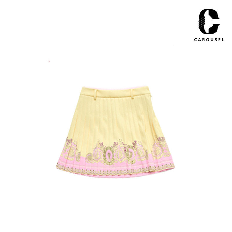 SKIRT CAROUSEL WOMAN CRETA LEMON S