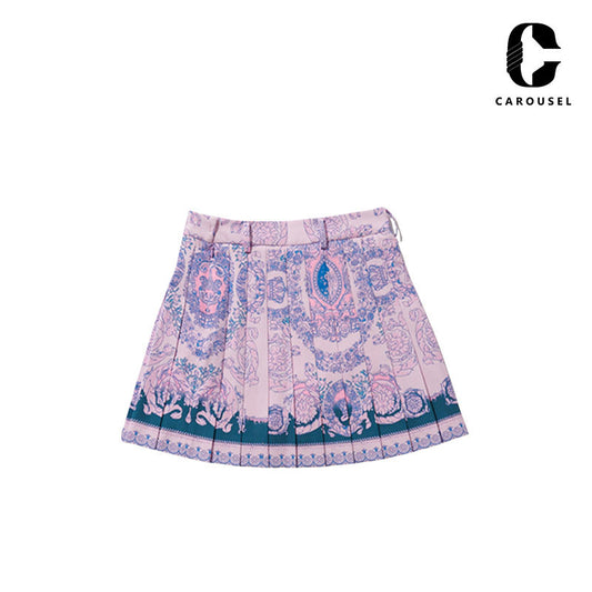 SKIRT CAROUSEL WOMAN MONACO PINK S