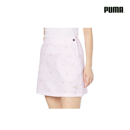 SKIRT PUMA 62247003 W FLAG PRINT SEERSUCKER PEARL PINK