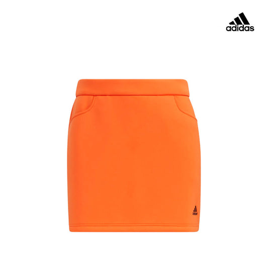 SKORT ADIDAS HC3767 SPACER KNIT SEMI IMPACT ORANGE