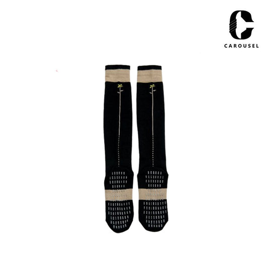 SOCKS CAROUSEL FLEUR BLACK