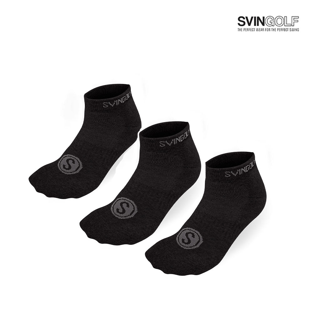 SOCK SVINGOLF 3 PAIR BLACK