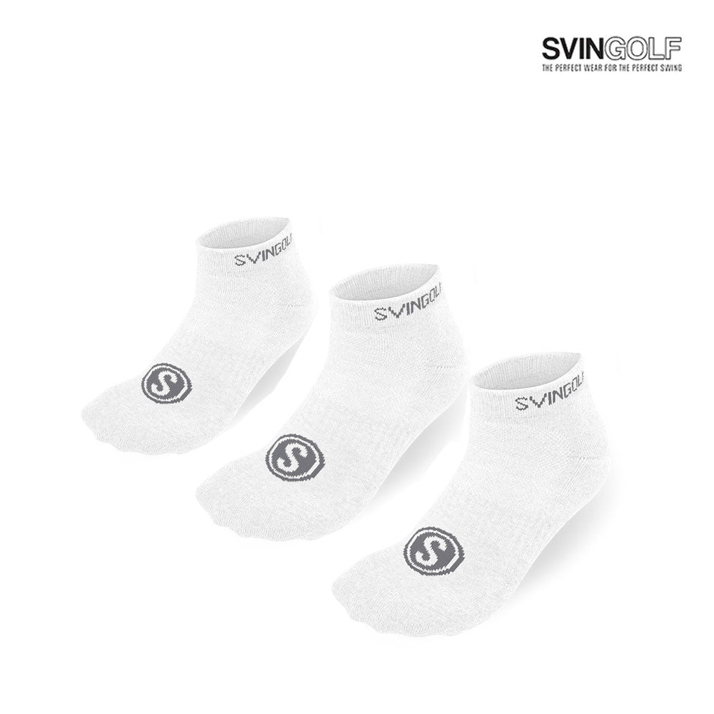 SOCK SVINGOLF 3 PAIR WHITE