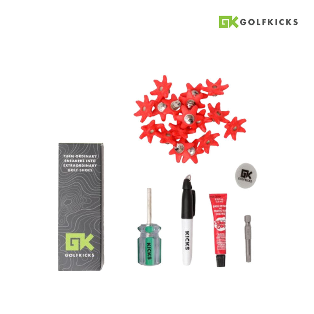 SPIKE GOLFKICKS TRACTION KIT RED