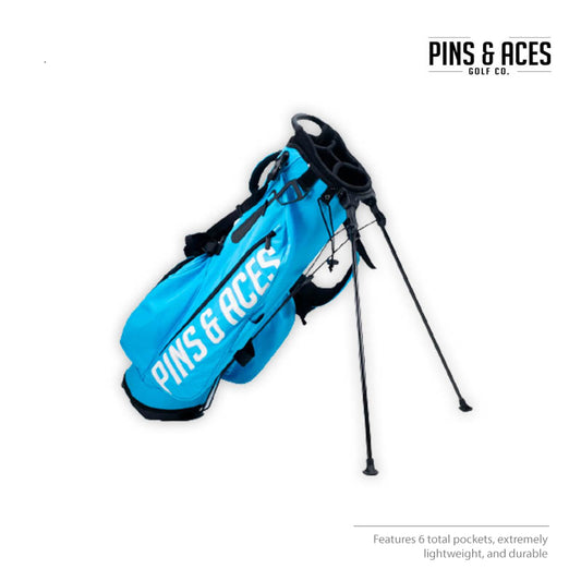 STAND BAG PINS & ACES EVERYDAY CARRY ELECTRIC BLUE