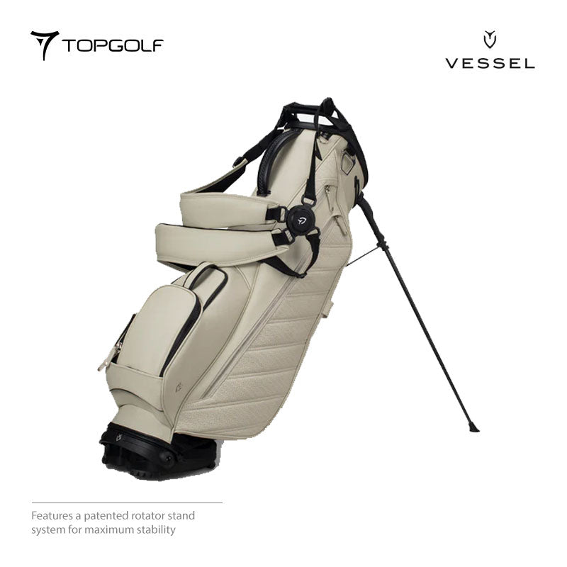 STAND BAG VESSEL VLS LUX PERFORATED NATURAL