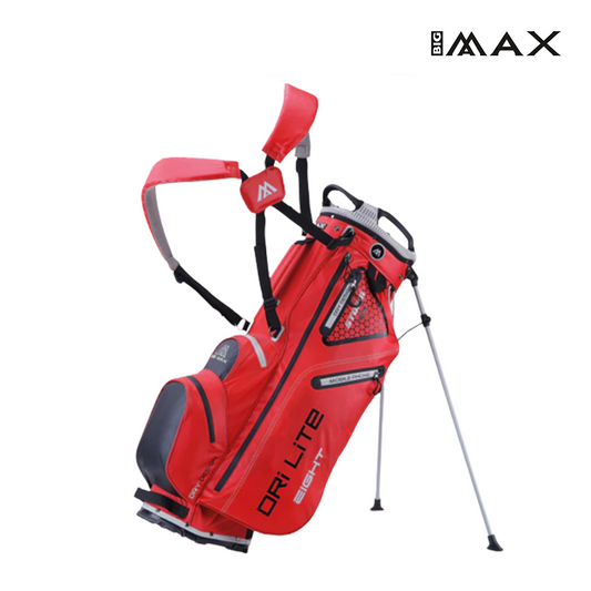 STAND BAG BIG MAX DRI LITE 8 RED
