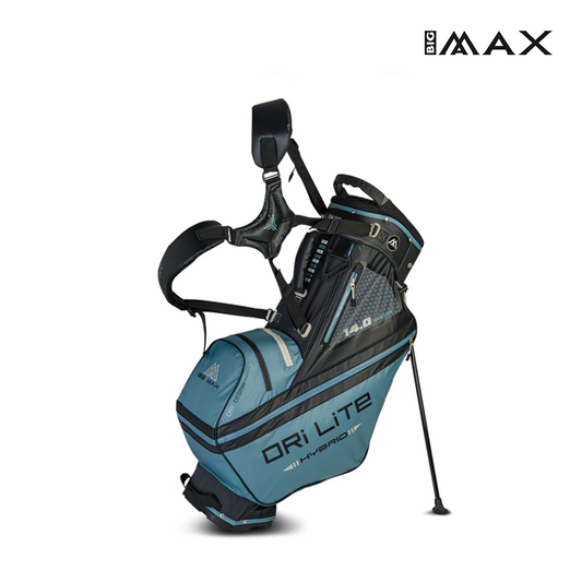 STAND BAG BIG MAX DRI LITE HYBRID TOUR BLUESTONE/BLACK