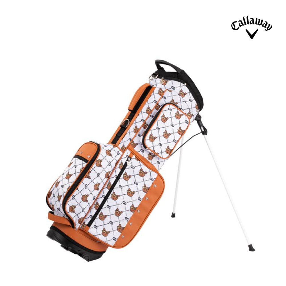 STAND BAG CALLAWAY FW23 BEAR 5123402 WHITE