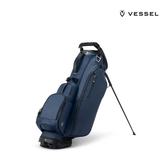 STAND BAG VESSEL PLAYER IV PRO 6 WAY PEBBLED NAVY