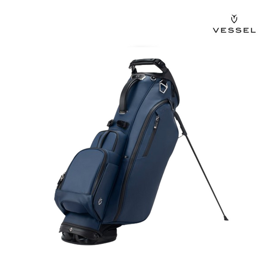 STAND BAG VESSEL PLAYER IV PRO 6 WAY PEBBLED NAVY