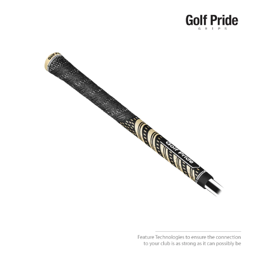 CLUB GRIP GOLF PRIDE MCC PLUS 4 TEAMS BLACK/GOLD