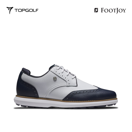FOOTJOY SHOES 97934 W FS W TRADITIONS WHT/NVY/WHT