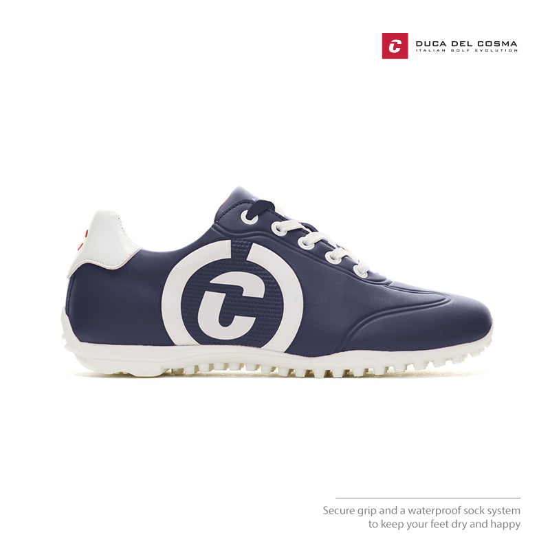 SHOES DUCA DEL COSMA QUEENSCUP BLUE/WHITE 121031-122