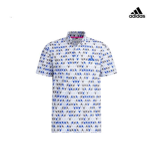 T-SHIRT ADIDAS ESS AOP POLO HT6835 BLUDAW