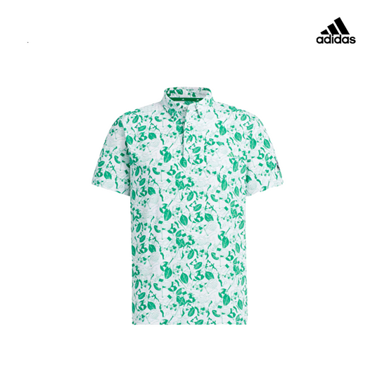 T-SHIRT ADIDAS PLAY GREEN SS GRAPHIC POLO HS9054 GREEN