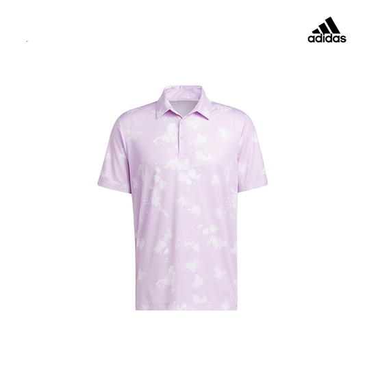 T-SHIRT ADIDAS SPLAT PRINT POLO HN7137 LILAC